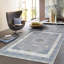 Khotan Hand-knotted Silver/ivory Wool Area Rug