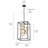 Jacub 4 - Light Square/Rectangle Chandelier