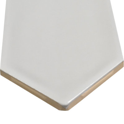 MT White Ice Picket 3" x 12" Singular Tile Wall Tile