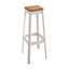 Tabouret 30 "en bois massif-1091920234