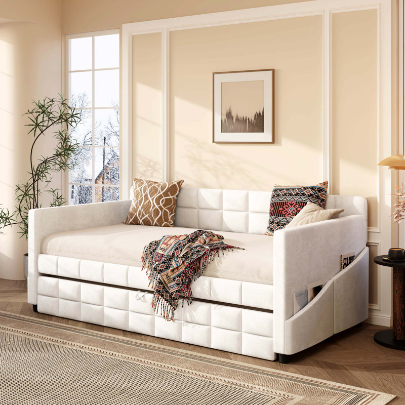 Lit de jour Modern, Beige