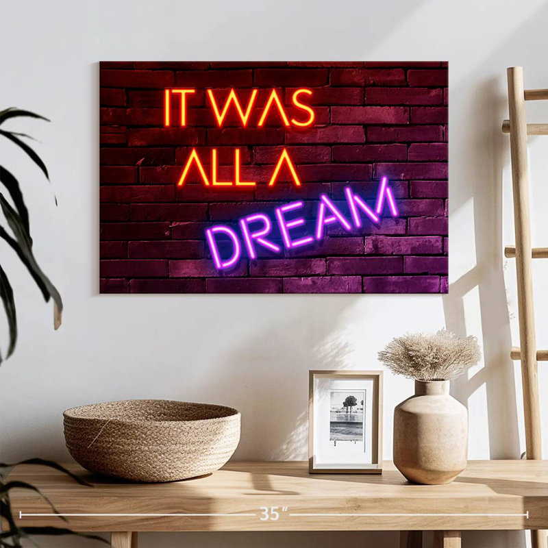 Tergel It Was Always A Dream, H 16 po x l 24 po