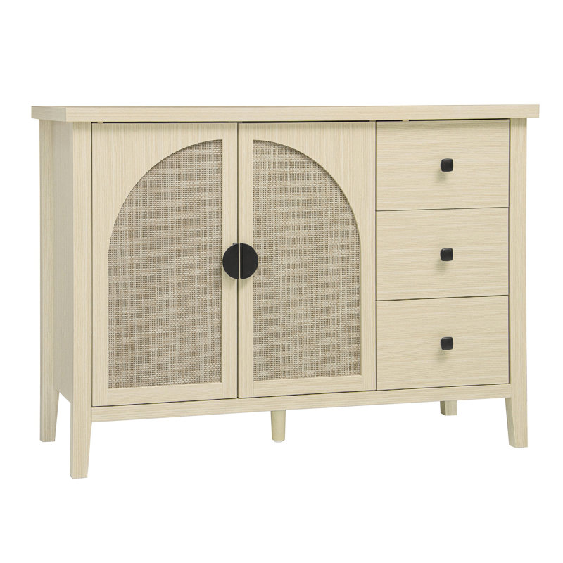Armoire avec 2 portes et 3 tiroirs pour la chambre à coucher, le salon ou le bureau. Finition d'ingénierie. Poignées en métal, douces pour les doigts. Les stratifiés réglables augmentent l'espace de rangement. Dispositif de déversement. Pin
