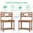 Kubilay Fir Potting Bench with Display Rack