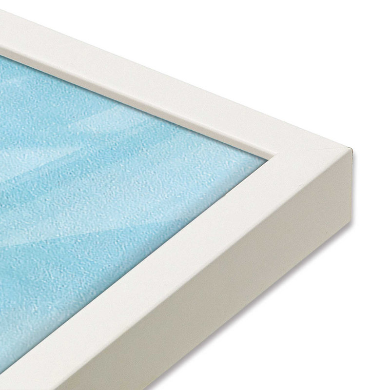 «Summer Crowd», reproduction d'art, Blanc opaque, H 13,5 po x l 13,5 po
