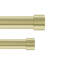 Cappa Drapery Solutions Adjustable 1" Steel Double Curtain Rod Set-1843790203-1843790206