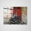 Superbe peinture sur verre trempé Banksy de 27,6 po x 39,4 po | 100% verre trempé, épaisseur: 0,16 pouce | Art mural élégant pour la décoration intérieure | Design contemporain unique, parfait pour les salons et les bureaux-938877618