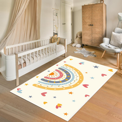 Rainbow Area Rug