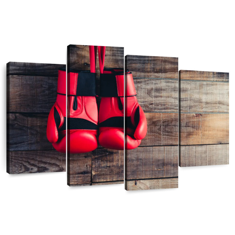 Gants de boxe suspendus Sireci, H 48 po x l 75 po