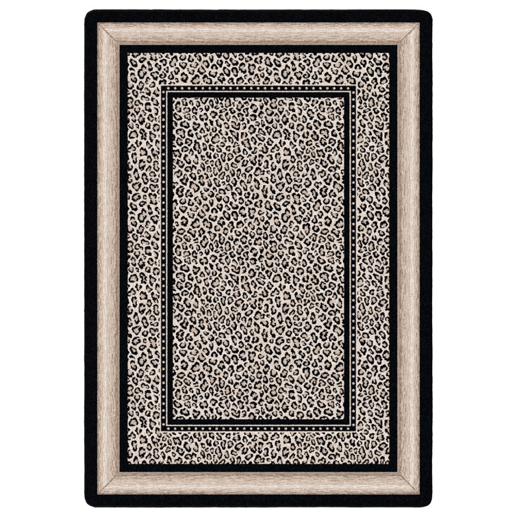 Alminus Zambia Opal Animal Print Area Rug