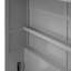 Grand lit escamotable mural avec tablettes, gris-921171642-922793823