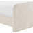 Fira Daliah Linen Textured Fabric Upholstered Bed-2026383425-2026383480