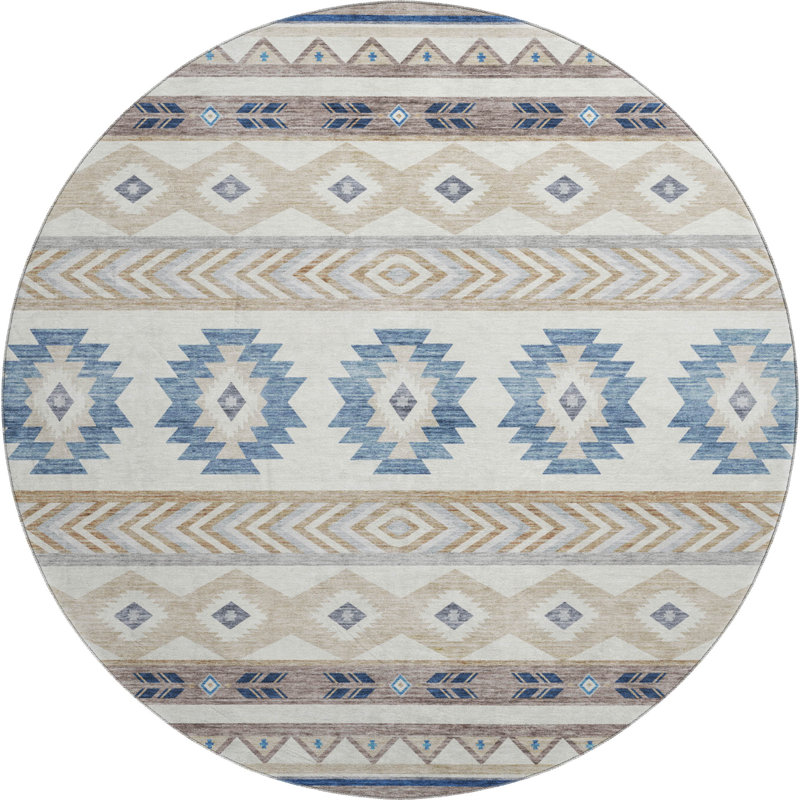  Cerrito Area Rug, Round 8'