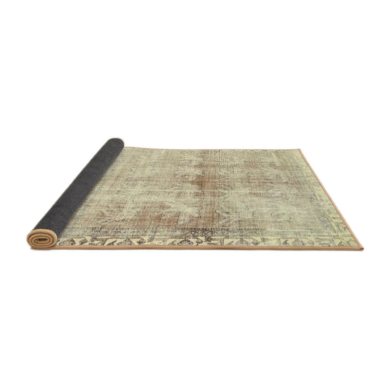 Tapis traditionnel beige / gris Celada, Rond 3 pi