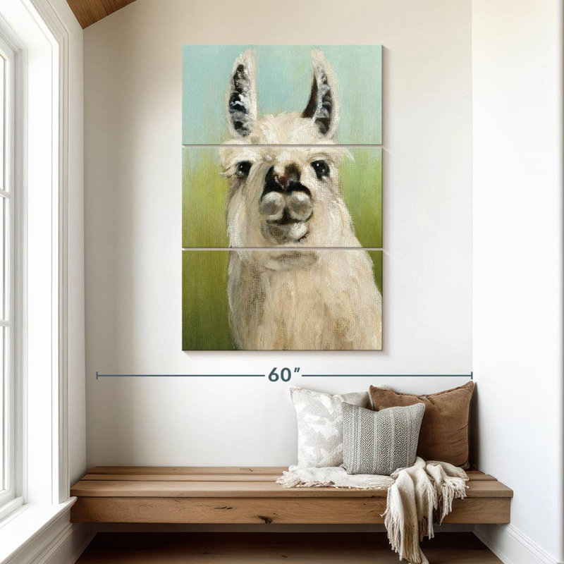 Brampt Who's Your Llama, 50" H x 32" W