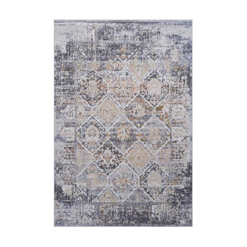 Collection Multi / Traditional Area Rug, Rectangle 7'9" x 10'