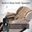 Fauteuil de massage inclinable électrique en similicuir-1184873195