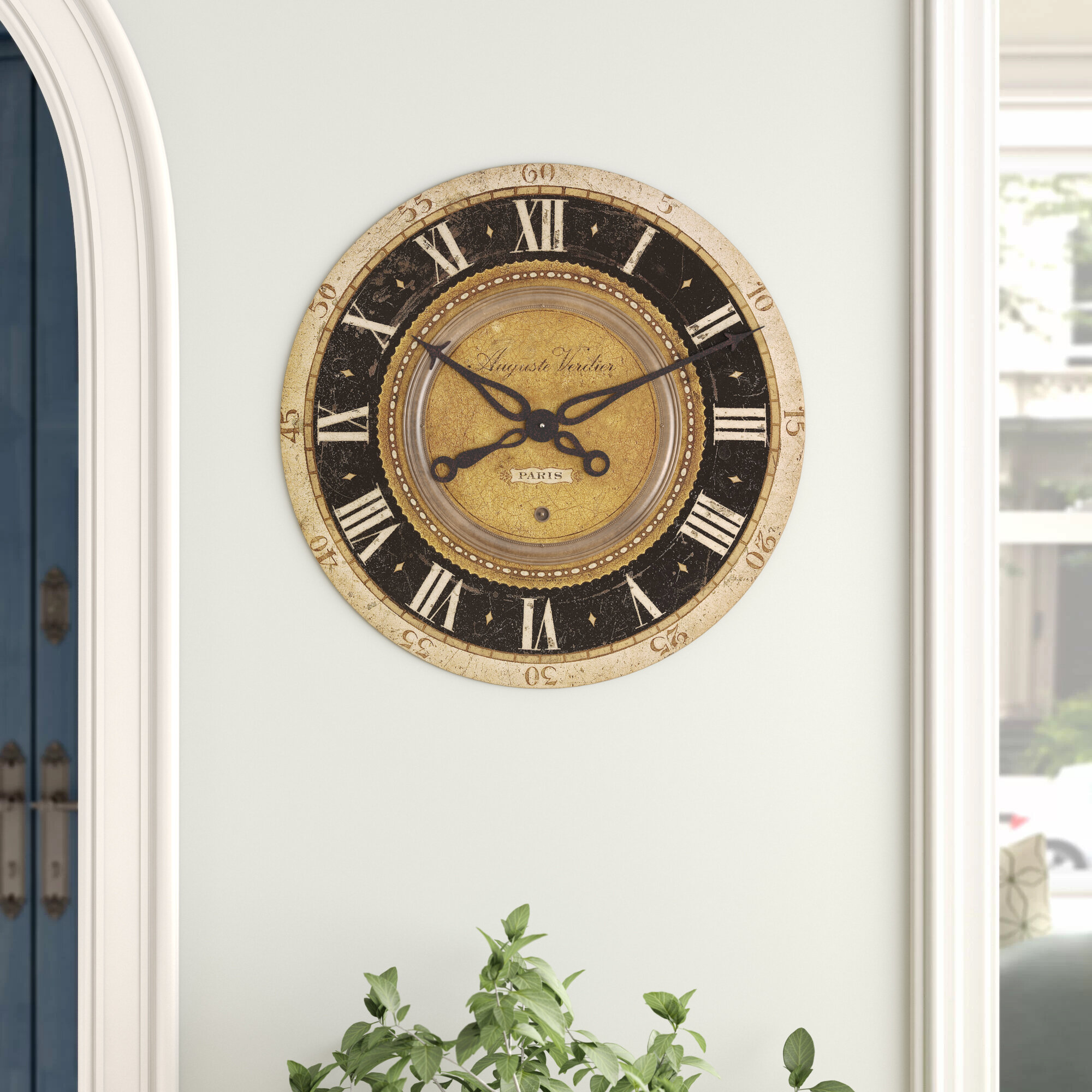 Wayfair | Large Silent / Non-Ticking Wall Clocks You'll Love in 2023