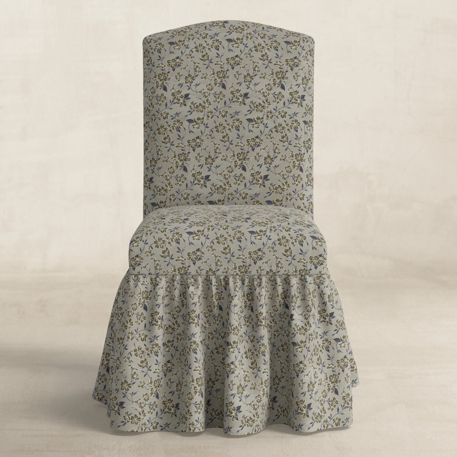 Stoffer Home x Cloth & Co. Thelma Dining Chair, Dogwood Floral Flint