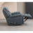 Calgary Upholstered Swivel Recliner, Mink, A Luxurious And Comfortable Seating Option For Your Home-301473985