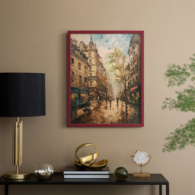 LANDSCAPES Series CDX Framed Print - Solid Wood