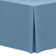 Ultimate Textile Fitted Polyester Tablecloth Rectangular Tables