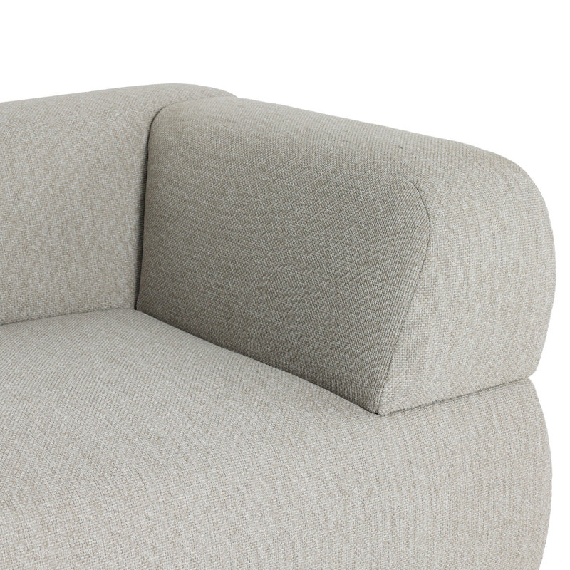 Evander Outdoor Sofa-96"-Ramiro Ecru