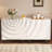 63" Sideboard Buffet Cabinet Set, White, Dining Room
