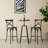 Carreira Modern Adjustable Round Bar Table Pub Table-1810613073