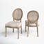 Pelaez 20" Wide Dining Chair with Cane Back
