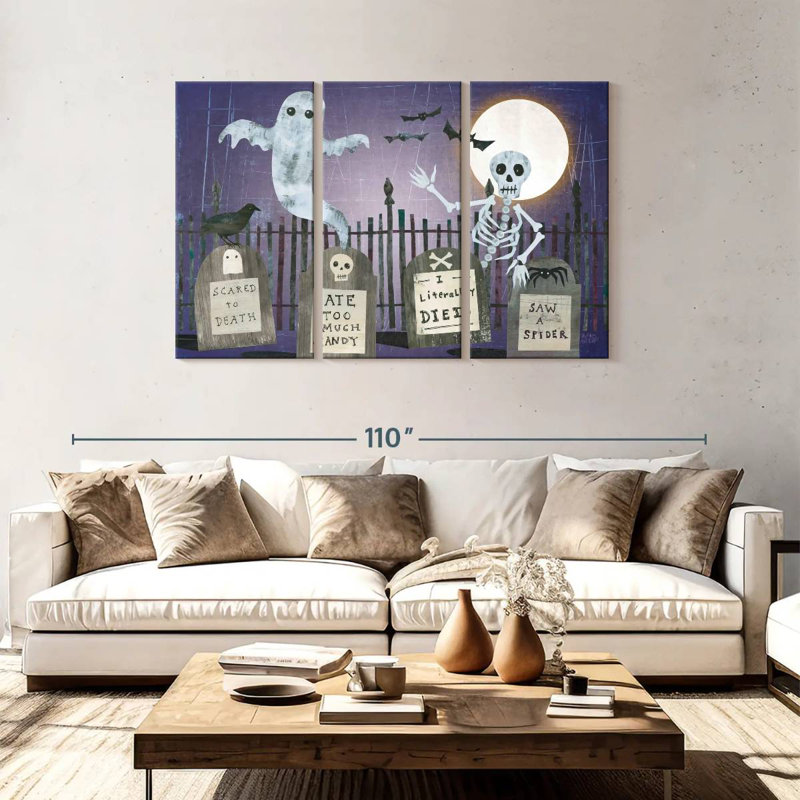 Lelend Gravetown II, 48" H x 74" W