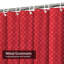 Rideau de douche Real Red-1501219861