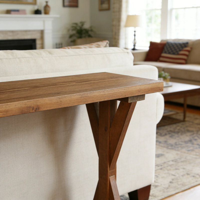 160cm Solid Wood Console Table