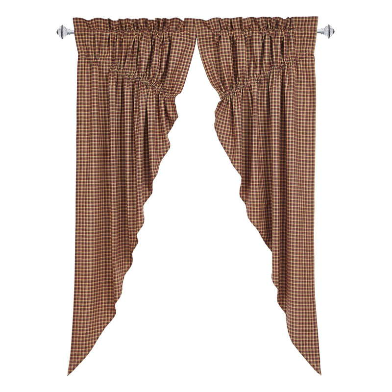 Paire de rideaux obscurcissant avec passe-tringle 100% coton