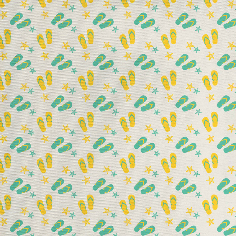 Tissu de plage, H 36 po x l 58 po x P 1 po