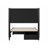 Ronan Wood Platform Bed with Footboard and Storage Drawers-92884196-92884192