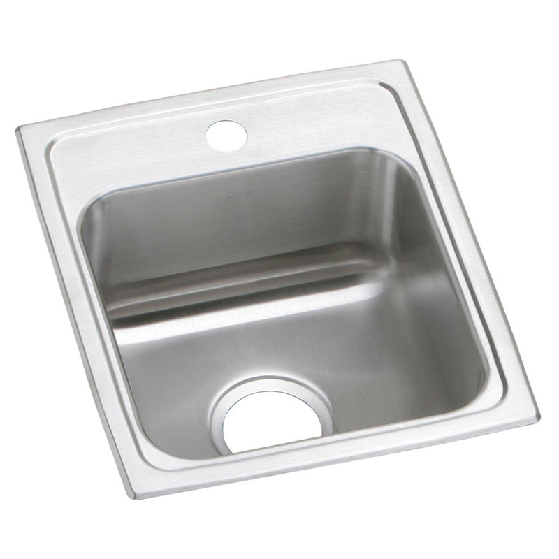 Celebrity 15" L x 18" W Drop-in Bar Sink, 1 hole