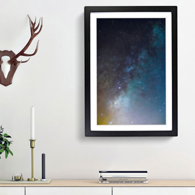 Star Explosion in Abstract - Framed Print