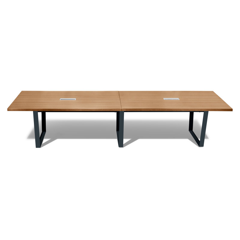 Rectangular Conference Table, H 30 po x L 96 po x l 47 po, Naturel