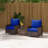 4-Piece Patio Chair Cushion and Cushion Set (Cushion Only)-1170649265