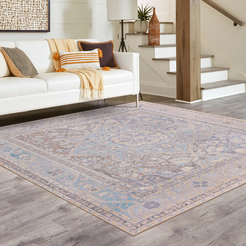 Oppie Moroccan Indoor Rug, Square 7'6"