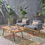 Causeuse d'extérieur avec table basse