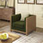 Fauteuil en velours l 34 po Celsa-1000426855