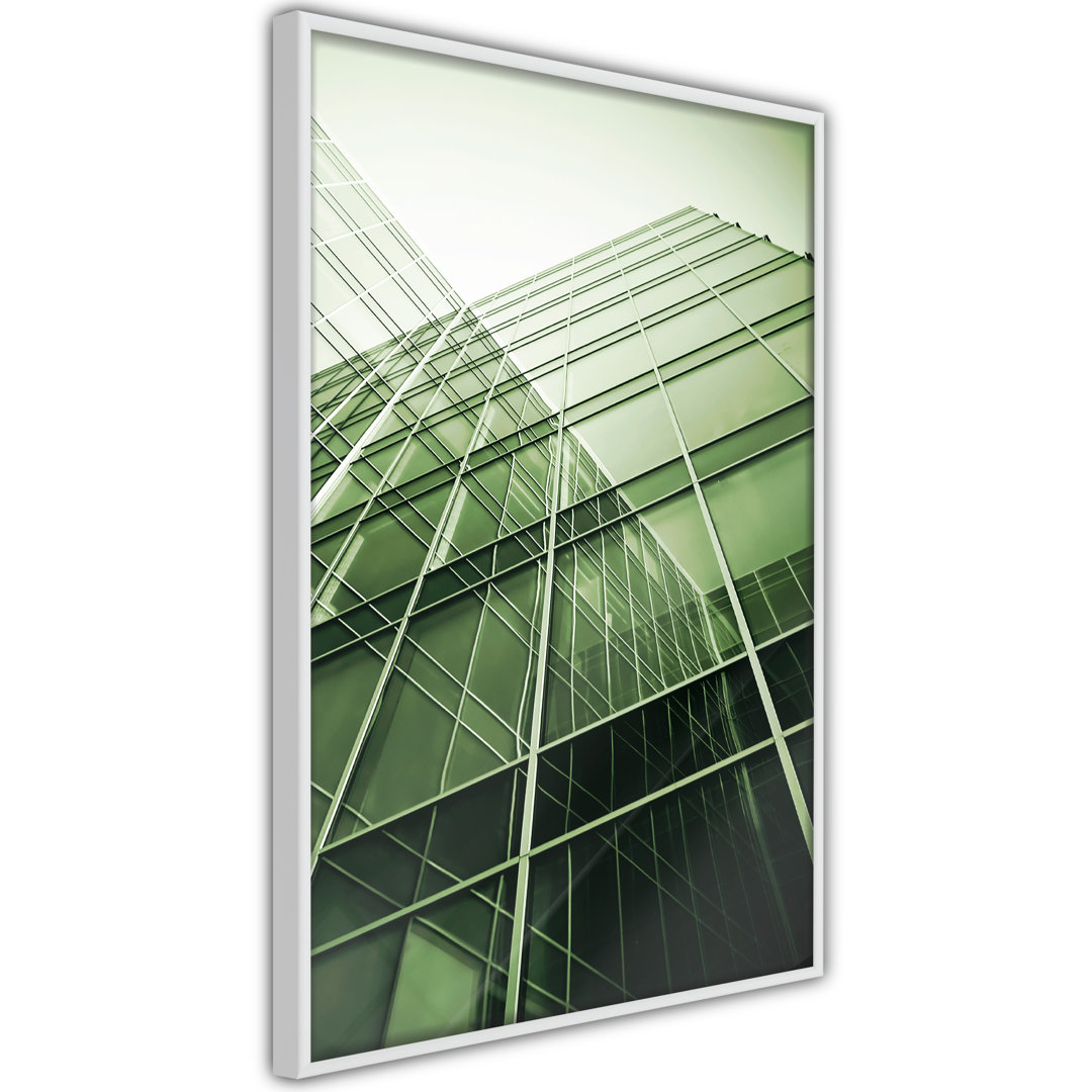 Poster Steel And Glass in Grau