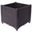 Deep Raised Garden Bed Plastic Planter Boxes for Vegetables, Flowers, Herbs, and Succulents, Self-Watering Design, 15.7\