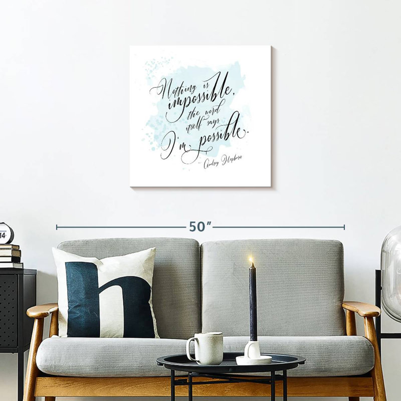 I'm Possible, 24" H x 24" W