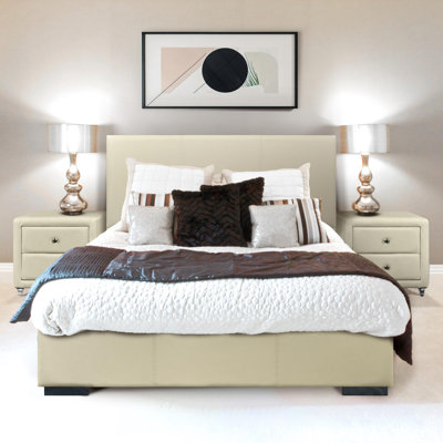 Ensemble de chambre avec lit plateforme 3 pièces Dumfries