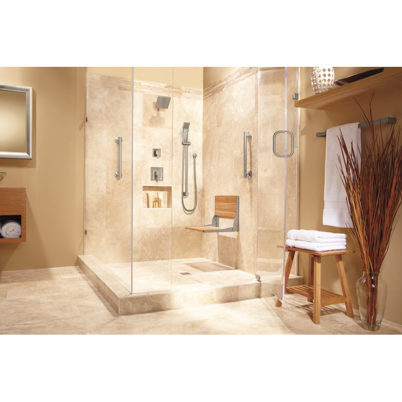 90 Degree Shower Faucet, Brushed Nickel