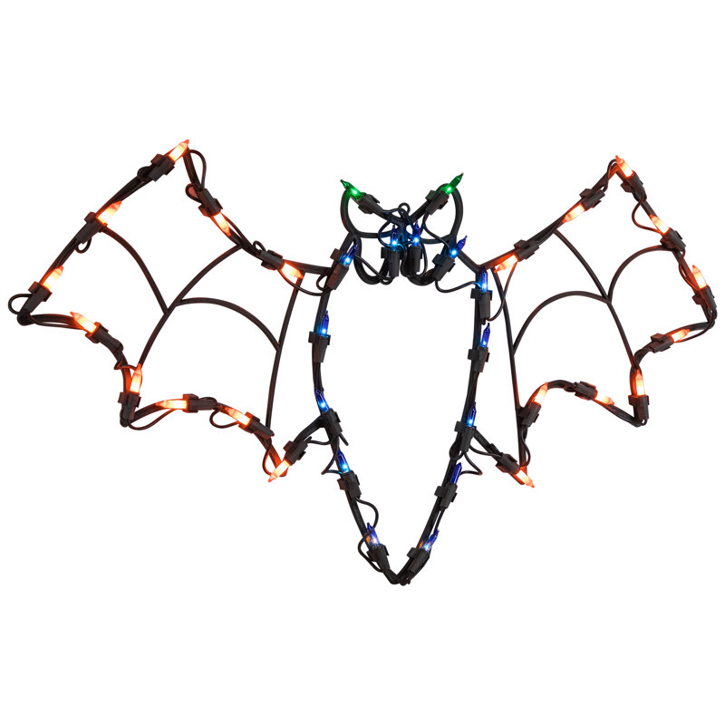 Décoration de fenêtre d'Halloween 15 po