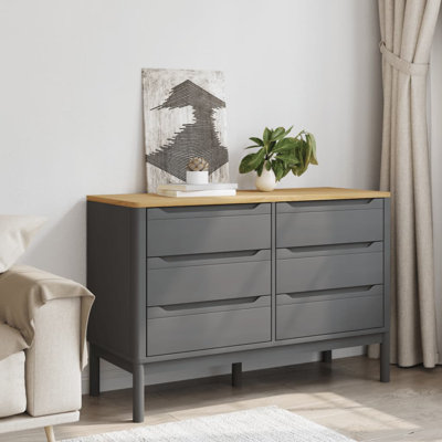 Solid Wood Rectangle Accent Chest